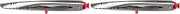 Tovolo Kitchen 9" Cooking Tongs, Candy Apple (Pack of 2)