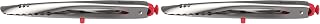 Tovolo Kitchen 9" Cooking Tongs, Candy Apple (Pack of 2)