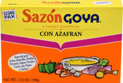 Sazon Azafran - 3.52 oz. box by Goya – 3.52 Ounce (Pack of 18), Pack of 18