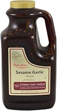 Asian Menu All Natural Sesame Garlic Sauce, 0.5 Gallon -- 4 per case.
