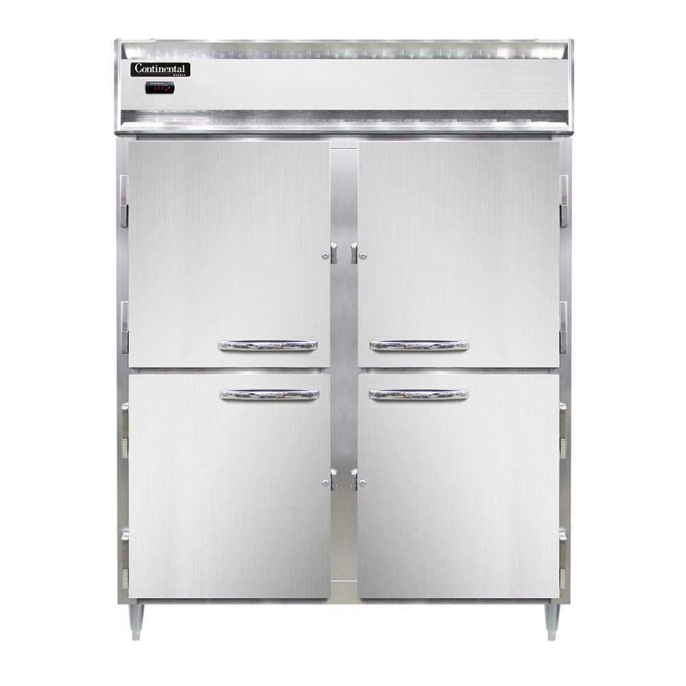DL2WE-SA-HD Designer Line Extra-Wide Two Section Reach In Heated Cabinet by Continental Refrigerator – Commercial Grade