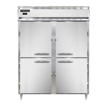 DL2WE-SA-HD Designer Line Extra-Wide Two Section Reach In Heated Cabinet by Continental Refrigerator – Commercial Grade
