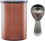 Planetary Design Airscape Stainless Steel Coffee Canister & Scoop Bundle | Dry Goods Storage