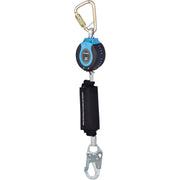 9'L Personal Self Retracting Lifeline by Global Industrial – One Size, Plated Alloy Steel, Blue, Model J82709SB1