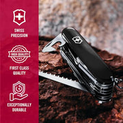 Victorinox Black / SwissChamp / 3.6" Folding Knives