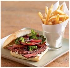 Tyson IBP Choice Flat Iron Steak, 5 Ounce -- 32 per case.