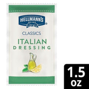 Classics Italian Salad Dressing Packets by HELLMANN'S – 1.5 Ounce (Pack of 102), Pack of 102