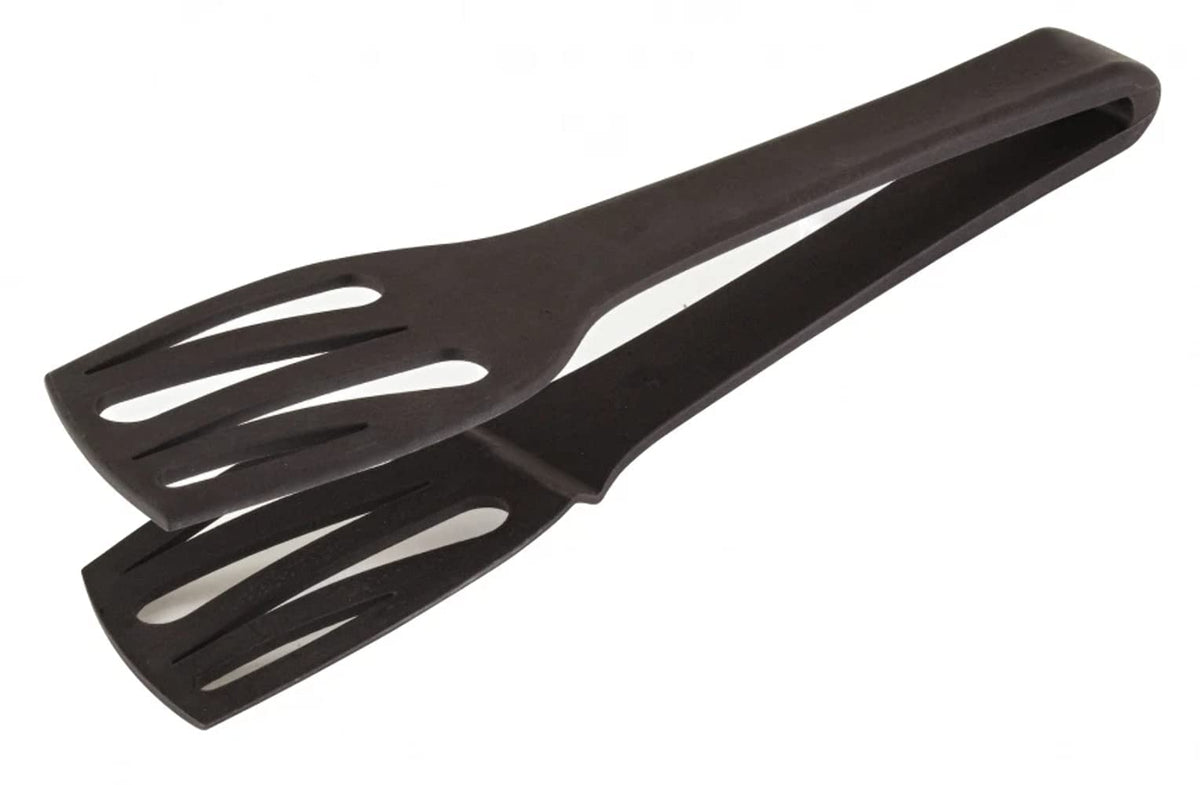 World Cuisine composite tongs by PADERNO – L 10", Nylon, Black, Model 12930-78