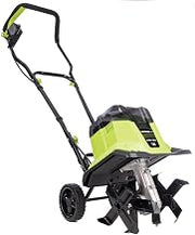 Earthwise TC722011 11" 2x20V Cordless Electric Garden Tiller Cultivator