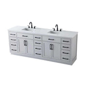 Alden Bathroom Vanity Grey by Lighting Design – Wood, Grey, Model 5608847