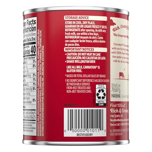 Carnation Milk / 12 Fl Oz (Pack of 1) / 1 Evaporated