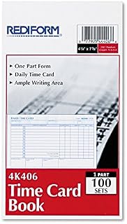RED4K406 - Employee Time Card by Rediform