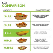 Stock Your Home 1 lb / 100 / 100.0 Serving Trays