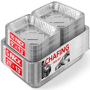 Stock Your Home Pans / Silver / 10.0 inches Chafing Dishes