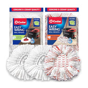 O-Cedar White / 2 EW + 1 DC Refill / 3 Count (Pack of 1) Replacement Heads