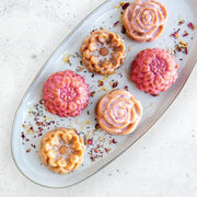 Nordic Ware Toffee / 3 cups / Floral Cakelet Bundt Pans