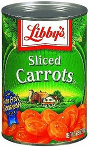 Libby's Sliced Carrots, 14.5oz Can (Pack of 6)