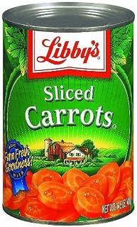 Libby's Sliced Carrots, 14.5oz Can (Pack of 6)