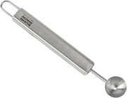 Kuhn Rikon Essential Melon Baller – Stainless Steel Scoop for Melon, Fruit & Cookie Dough Shapes – Easy Release Design