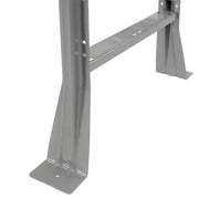 Fixed Height Workbench Flared Leg by Global Industrial – 36"L x 60"W x 34"H, Steel, Gray, Model 183442
