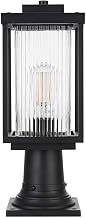 Ludlow One Light Outdoor Post Mount Black