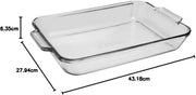 Anchor Hocking 8-Inch / Cake Dish / Crystal Bakers