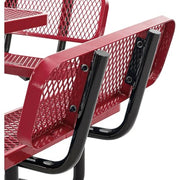 Global Industrial Red / Onesize / Industrial Picnic Tables