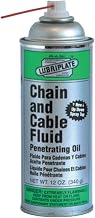 Lubriplate L0135-063 Chain and Cable Fluid Penetrating Oil, 12 oz Aerosol Can