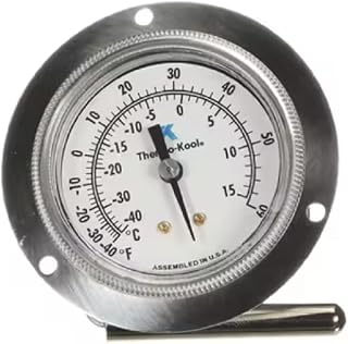 Fits Thermo-Kool 01-2026 Thermometer 2-1/2" Dial -40F to 60F