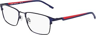 Flexon E1154 N 419 SATIN NAVY/RED 54/17/145 MALE Eyewear Frame