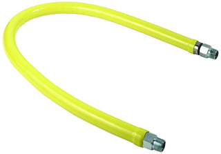 Gas Hose with Free Spin Fittings by T&S Brass – not_applicable, 1.0 load, Brass, Model HG-2D-24