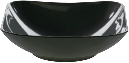 HUBERT Serving Bowl Black 10" Square