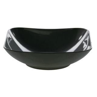 Serving Bowl Black 10" Square by HUBERT – Plastic, Black, Model H0103-BLACK