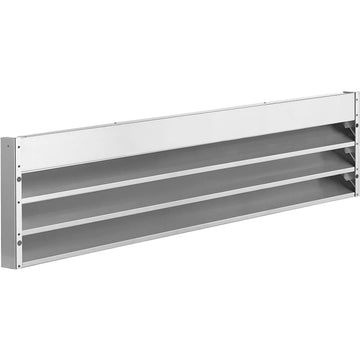 Replacement Front Grille for Nexel Models 243008 & by Global Industrial – Silver, Model 2199001395