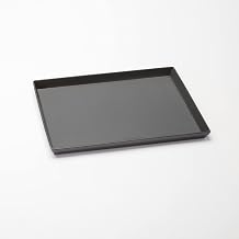 American Metalcraft HCSS1411 Sicilian-Style Pizza Pan (14" x 10") Hard Coat Anodized Aluminum, Rectangle Pizza Pan, Commercial Grade, Ideal for Restaurants, Pizzerias and More