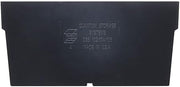 Quantum Storage Systems Plastic Divider, Black, 5 1/2 in L, 4 in H, 50 PK DSB102/104/106CO - 1 Each
