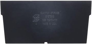 Quantum Storage Systems Plastic Divider, Black, 5 1/2 in L, 4 in H, 50 PK DSB102/104/106CO - 1 Each