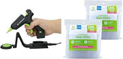 Surebonder Cordless/Corded High Temperature Mini Hot Glue Gun (CL-195F) With Adtech 100ct-2pk 2-100ct High Temp Mini Size Glue Sticks