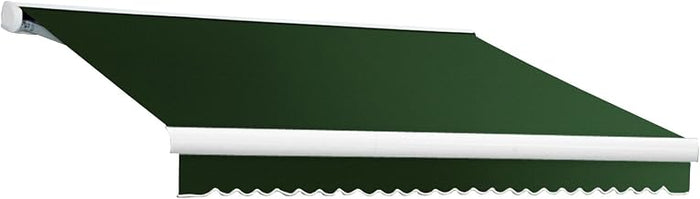 Awntech Retractable Awning Left Motor 16'W x 10" D x 10" H Forest Green