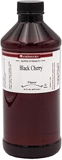 LorAnn Oils Black Cherry Flavoring, Super Strength, Intense 16 Oz Liquid Extract, Perfect for Baking, Desserts, Beverages, Marinades, Enhance Your Recipes, USA Made