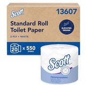 Scott Professional White / 550 Sheet (Pack of 20) / 20 Rolls Toilet Paper