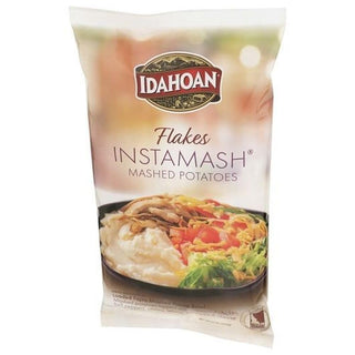 Seasoned Instamash Mashed Potato Flakes by Idahoan – 1.75 Pound, Pack of 12