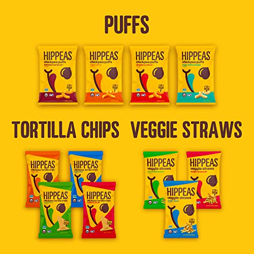 HIPPEAS Barbecue / 4 Ounce (Pack of 2) / No Color Puffed Snacks