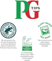 Black Tea Original Tea Bags 240 Count (2 PACK) by PG Tips – 80 Count (Pack of 6), Pack of 12, Model 00148244