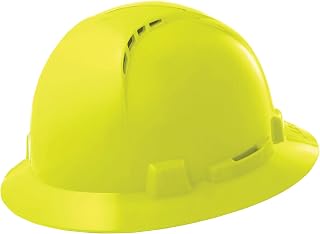 LIFT SAFETY Briggs Full Brim Hard Hat | Non-Vented Construction Safety Helmet | Full Coverage Design