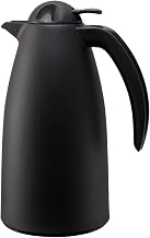 Service Ideas ALPH10BL Alpha Server, 1 Liter Capacity, Black Color (Case of 6)