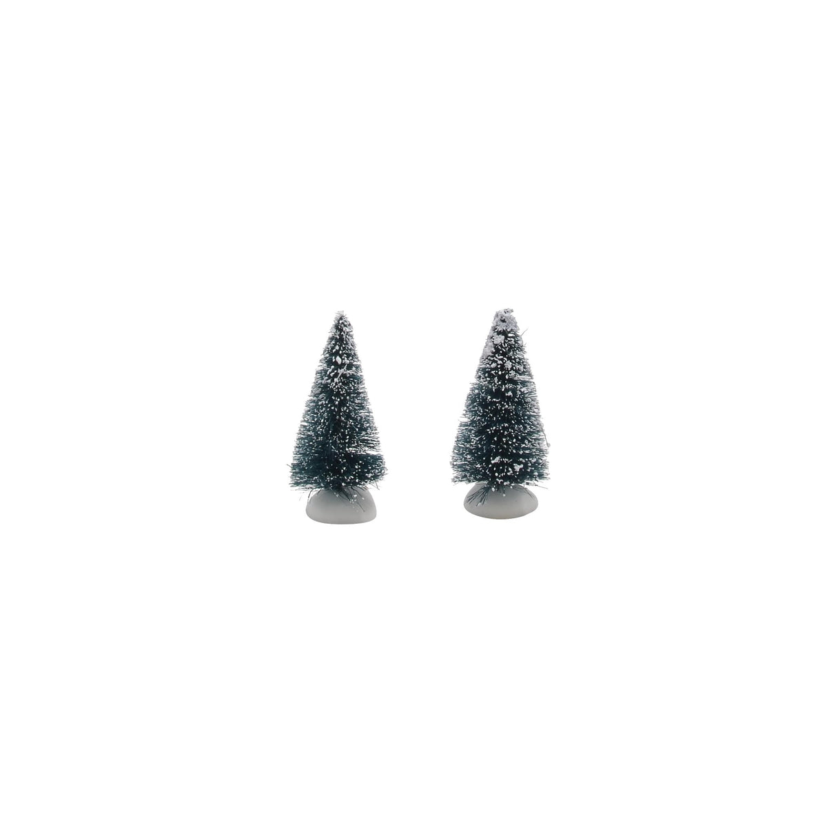 Department 56 Village Topiaries, Frosted Green Set of 10