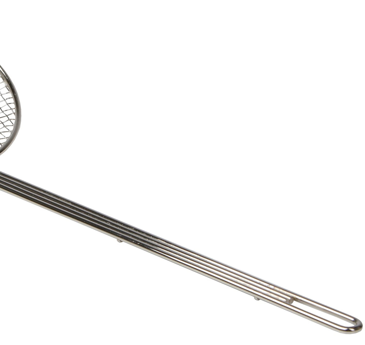 Round Wire Mesh Skimmer 12 Inch by Omcan – 12 Inch, Nickel-plated steel, Silver, Model 80394