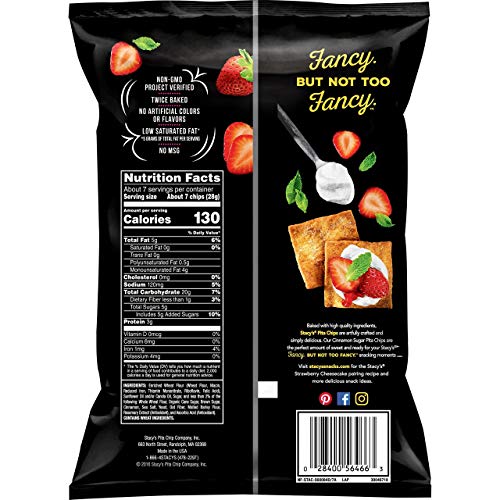 Stacy's Cinnamon Sugar / 7.3 Ounce (Pack of 12) / 1 Pita