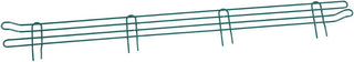 Nexel Wire Ledge, 48 x 4, Green